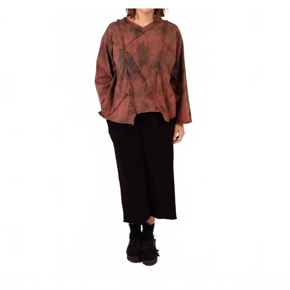 NEW GERTIES rib cropped wide leg pants in black